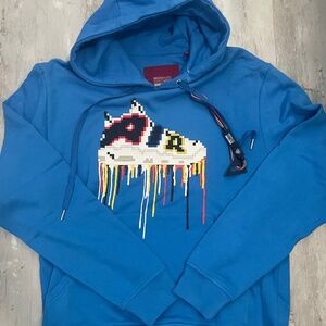 Mostly Heard Rarely Seen 8-Bit Prims Air Hoodie Size M NWT